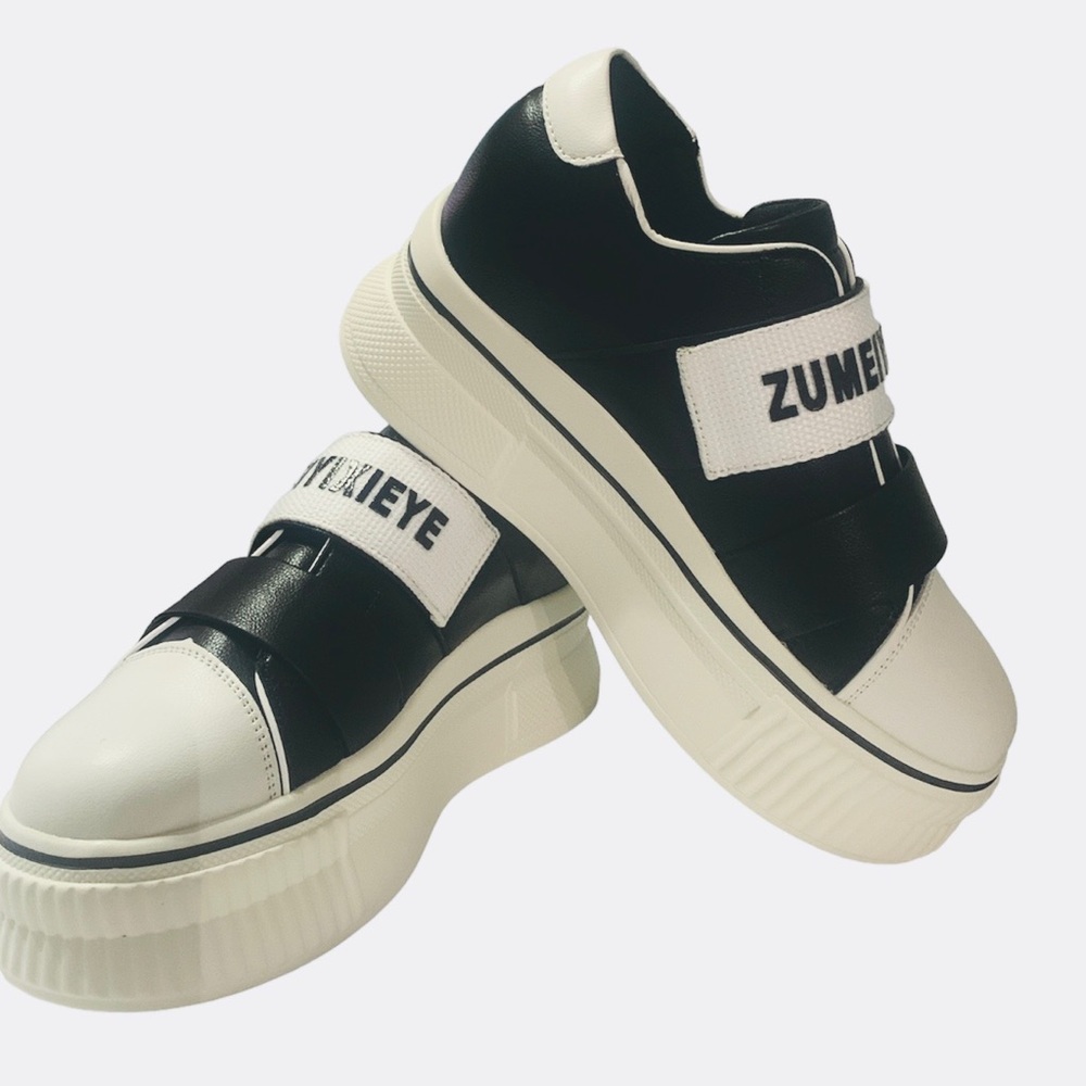 Women Platform Wedge Sneakers Chunky Casual Comfy Shoes